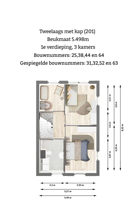 mediumsize floorplan